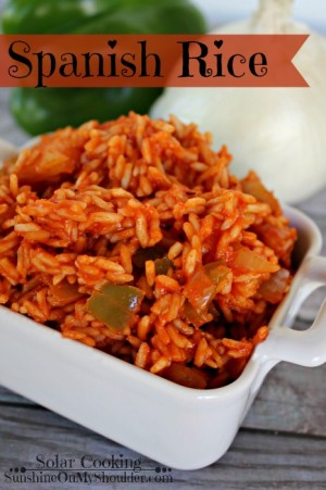 Spanish Rice Pronto Recipe for Solar Cooking