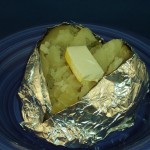 Solar Baked Potatoes