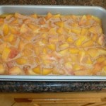 So Easy Solar Peach Dessert