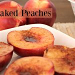 Solar Baked Peaches