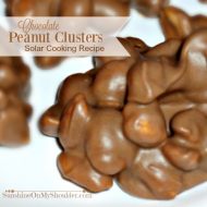 Chocolate Peanut Clusters Recipe for Solar Cooking
