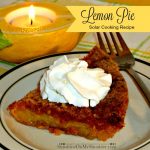 Easy Solar Lemon Pie