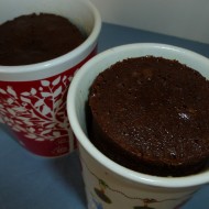 Solar Chocolate Cake Baked in a Mug