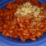 Easy Solar Pasta with Spaghetti Sauce