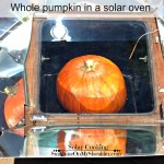 How To Make a Baked Pumpkin in a Solar Oven
