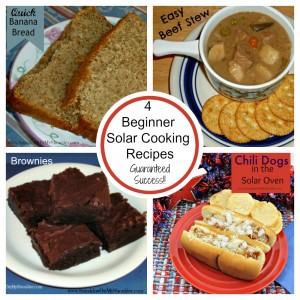4 Solar Recipes for Beginners