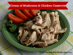 Mushroom & Chicken Casserole