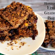 Homemade Fruit Granola Bar Recipe