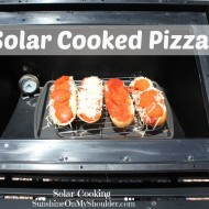 Solar Cooked Pizza