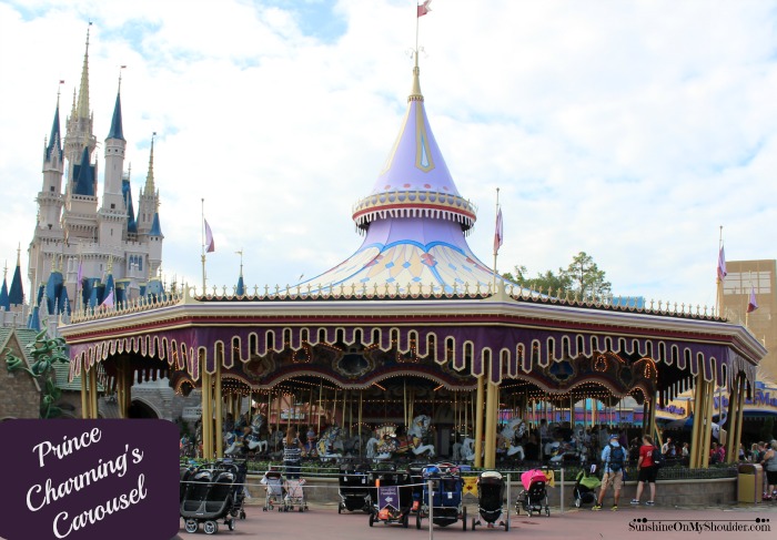 Disney Characters Rides Carousel A Day At Disney World